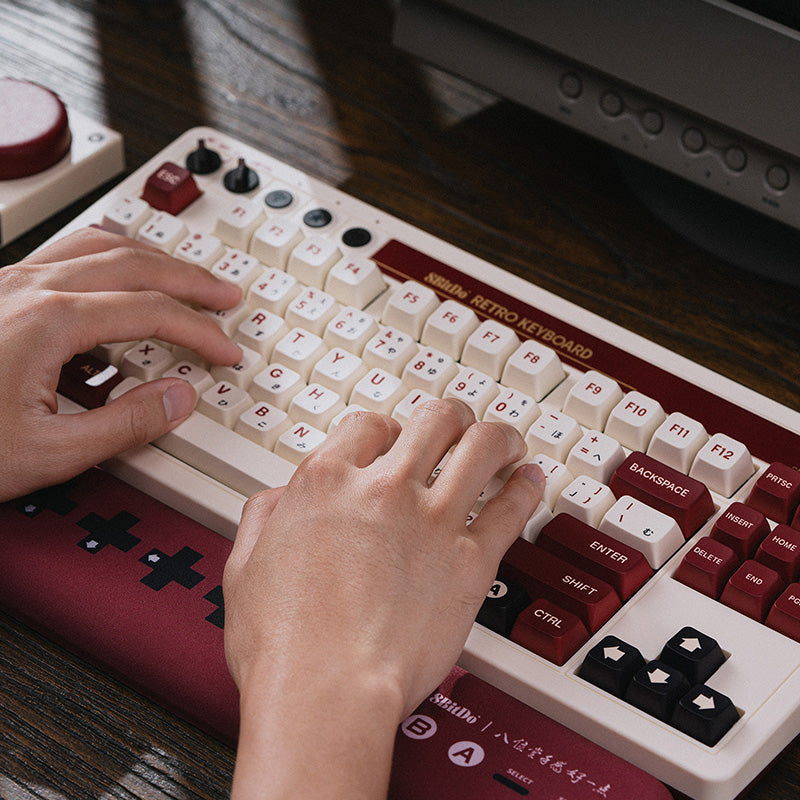 8BitDo Retro Mechanical Keyboard - Mechanical Keyboard Edition for Gaming and Desktop Use