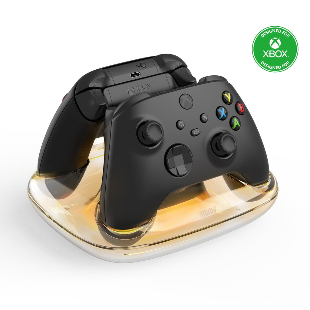 8BitDo Dual Charging Dock for Xbox wireless controllers - Charging Dock for Compatible Wireless Controllers