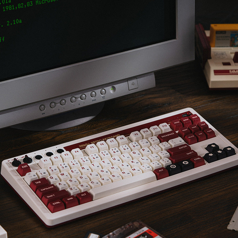 8BitDo Retro Mechanical Keyboard - Mechanical Keyboard Edition for Gaming and Desktop Use