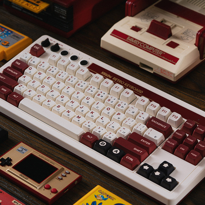 8BitDo Retro Mechanical Keyboard - Mechanical Keyboard Edition for Gaming and Desktop Use
