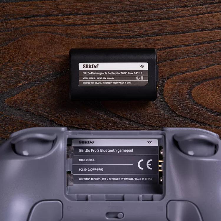 8BitDo Battery Pack for SN30 Pro+ Pro 2 - Battery Pack for Listed Compatible Controllers