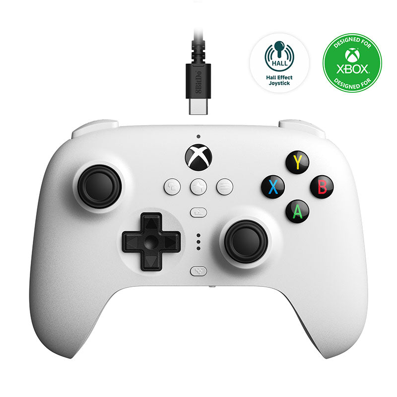 8BitDo Ultimate Wired Controller for Xbox (Hall Effect Joystick) - Controller Edition for Supported Gaming Platforms