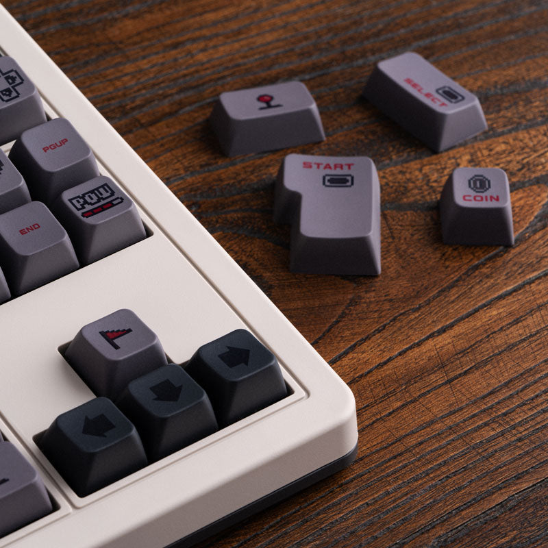 8BitDo Retro Keycaps - Keyboard Keycap Set for Compatible Mechanical Layouts