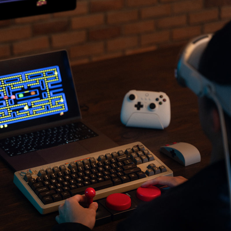 8BitDo Retro Mechanical Keyboard - Mechanical Keyboard Edition for Gaming and Desktop Use