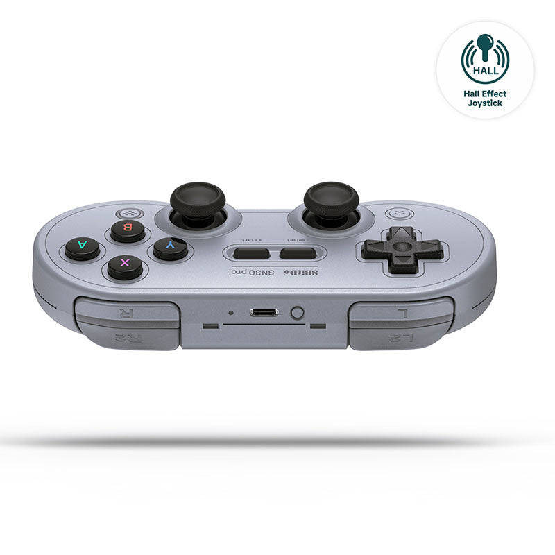 8BitDo SN30 Pro (Hall Effect Joystick) - Controller Edition for Supported Gaming Platforms