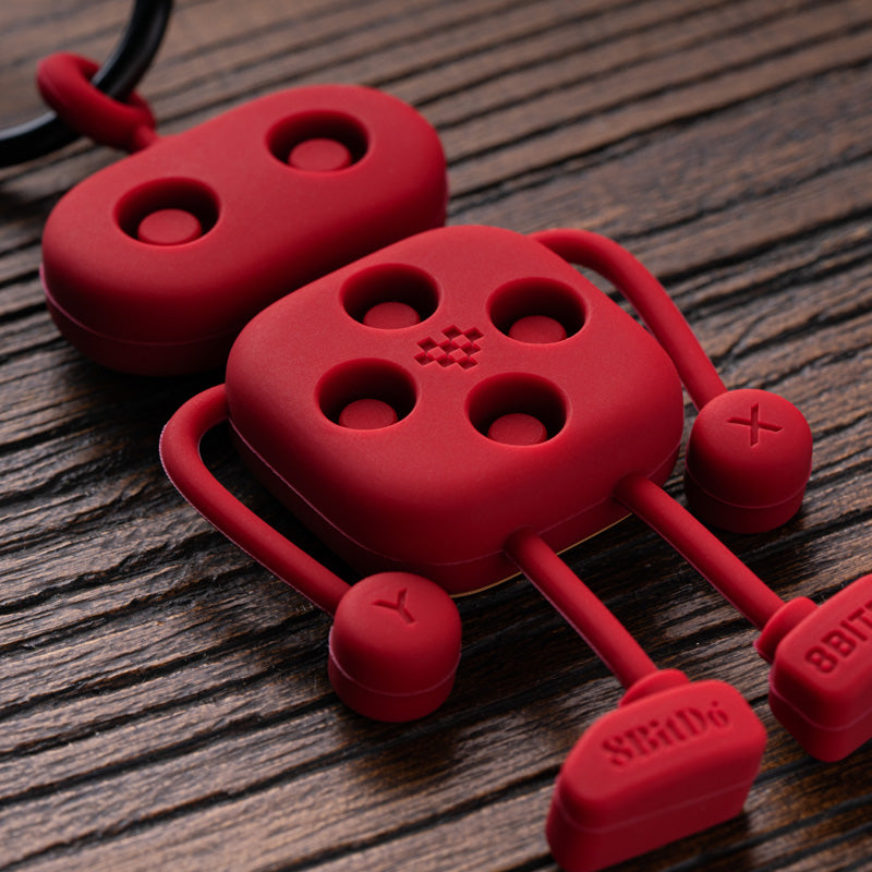 8BitDo 8Bitbot Keychain - Compact Keychain Edition with 8BitDo-Inspired Styling