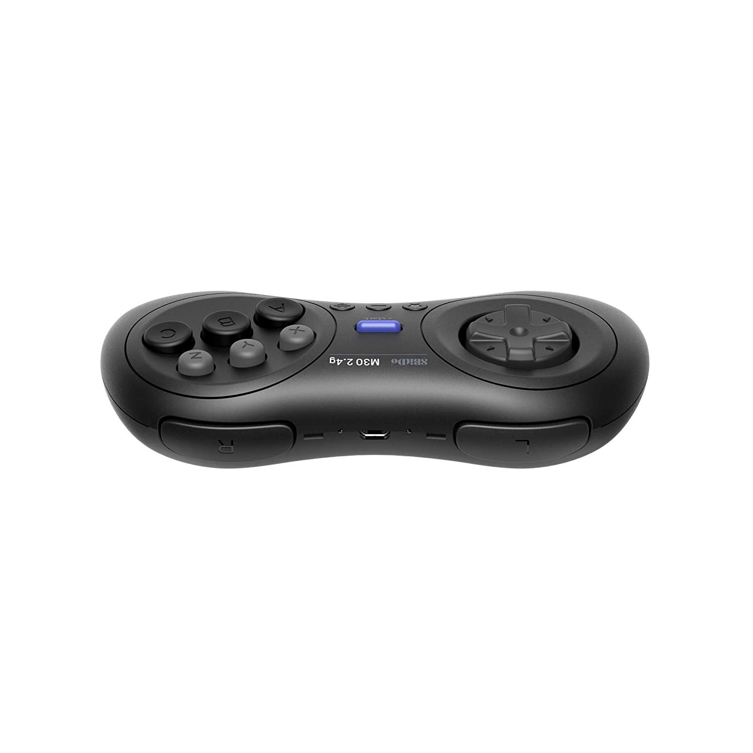 8BitDo M30 2.4G Controller for Sega Genesis & Mega Drive - Controller Edition for Supported Gaming Platforms