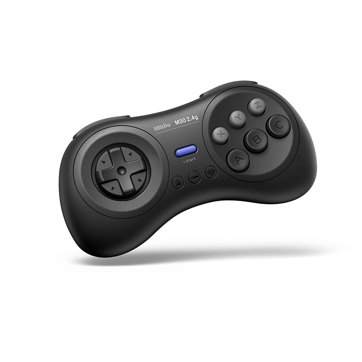 8BitDo M30 2.4G Controller for Sega Genesis & Mega Drive - Controller Edition for Supported Gaming Platforms