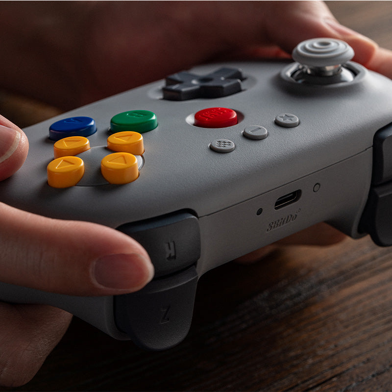 8BitDo 64 Bluetooth Controller for Analogue 3D - Controller Edition for Supported Gaming Platforms
