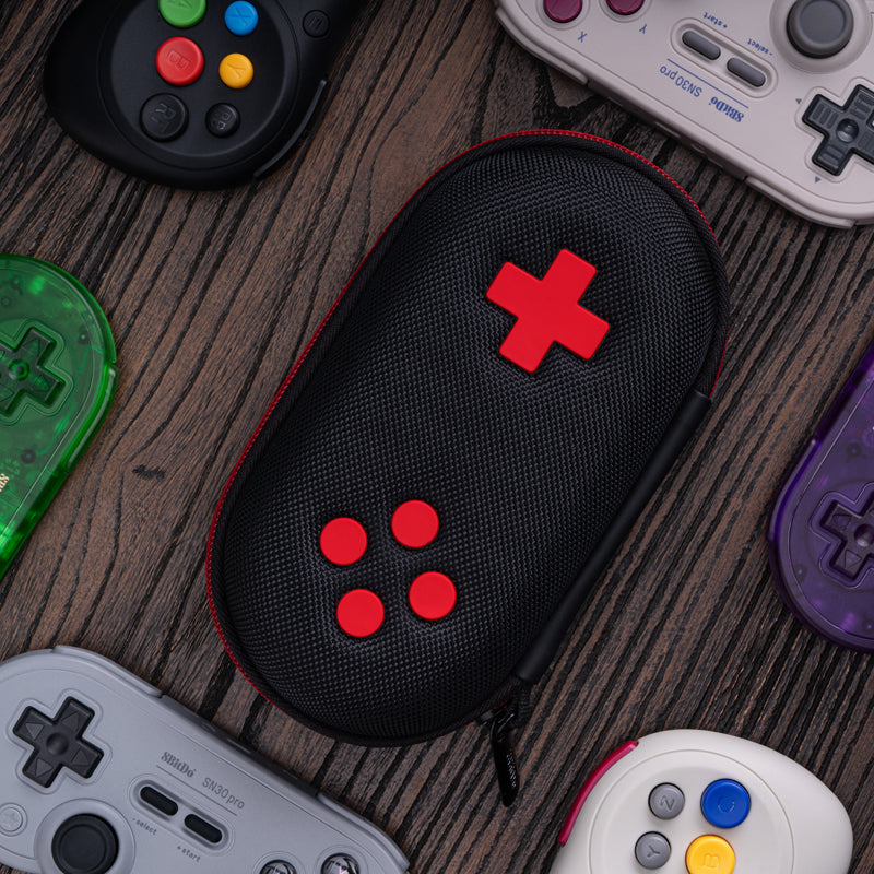 8Bitdo Classic Controller Travel Case (Medium) - Protective Travel Case for Compatible Controllers