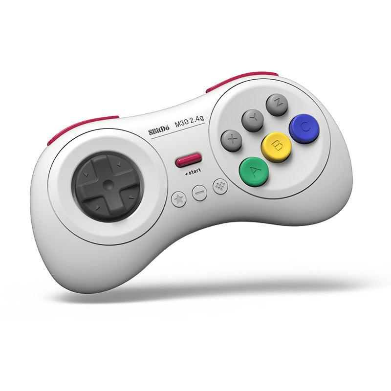 8BitDo M30 2.4G Controller for Sega Genesis Mini & Mega Drive Mini - Controller Edition for Supported Gaming Platforms