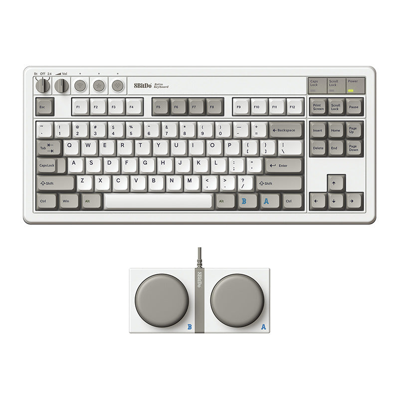 8BitDo Retro Mechanical Keyboard - Mechanical Keyboard Edition for Gaming and Desktop Use