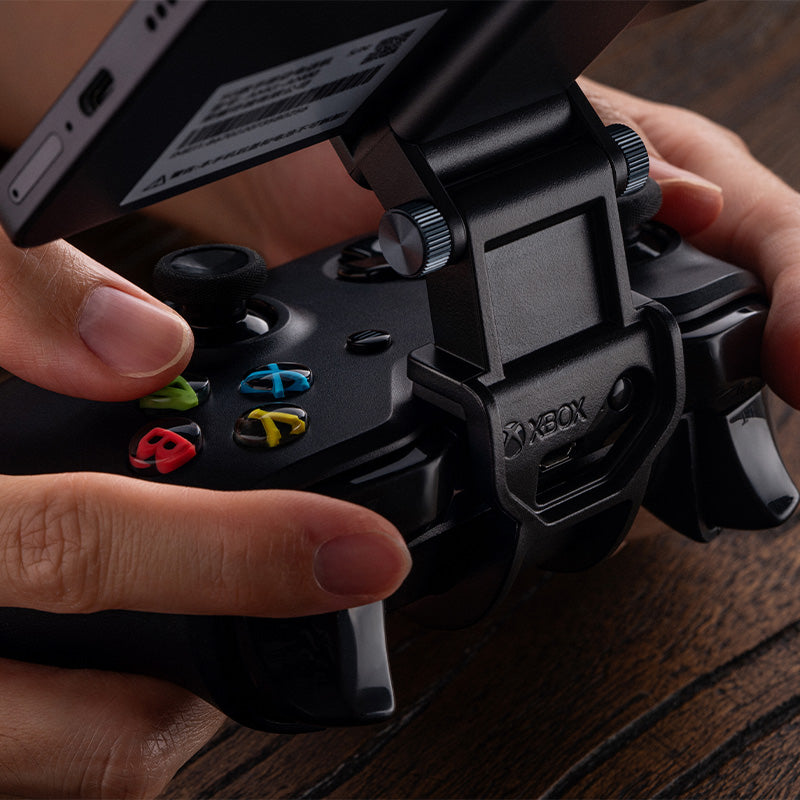 8BitDo Mobile Gaming Clip for Xbox Controllers - Mobile Clip for Compatible Controllers and Phones