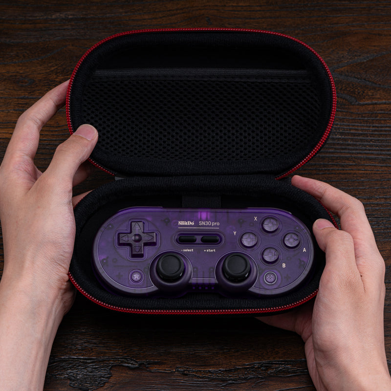 8Bitdo Classic Controller Travel Case (Medium) - Protective Travel Case for Compatible Controllers