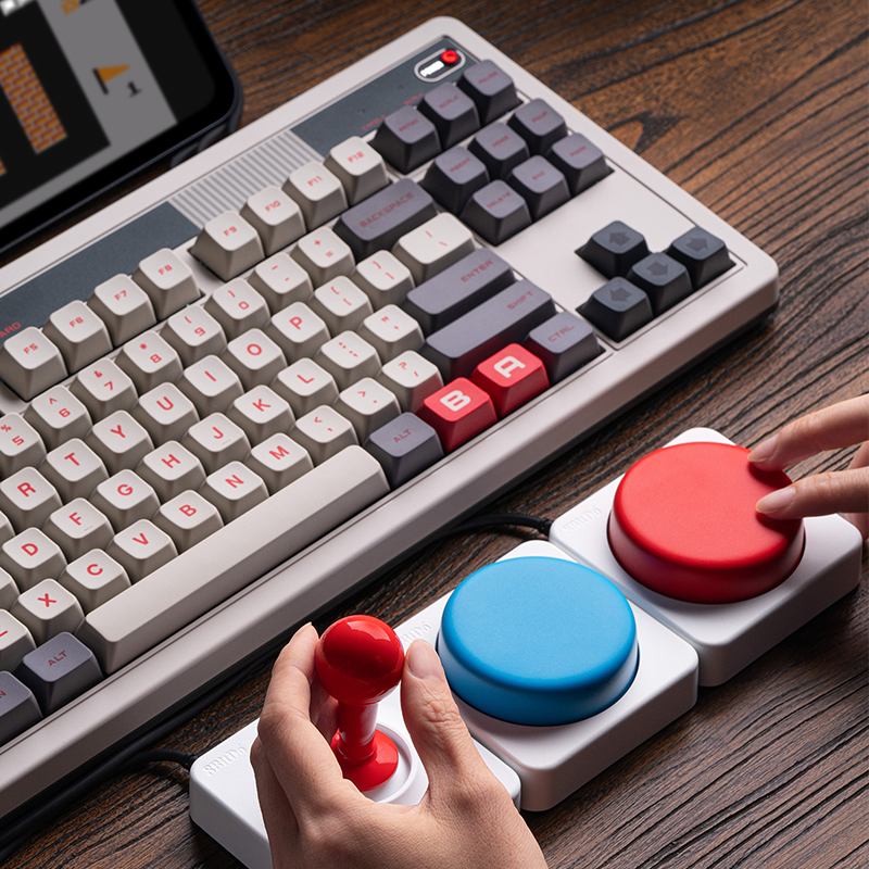 8BitDo Keyboard Extensions - Super Buttons Super ABXY Super Stick - Keyboard Accessory for Compatible 8BitDo Models