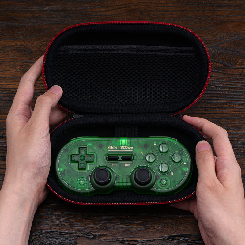 8Bitdo Classic Controller Travel Case (Medium) - Protective Travel Case for Compatible Controllers