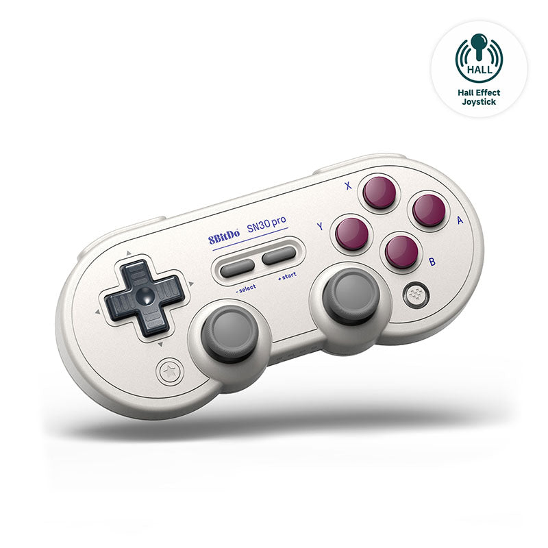 8BitDo SN30 Pro (Hall Effect Joystick) - Controller Edition for Supported Gaming Platforms