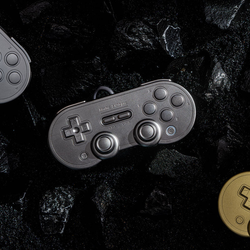 8BitDo SN30 Pro - Space Gray Limited Edition - Controller Edition for Supported Gaming Platforms