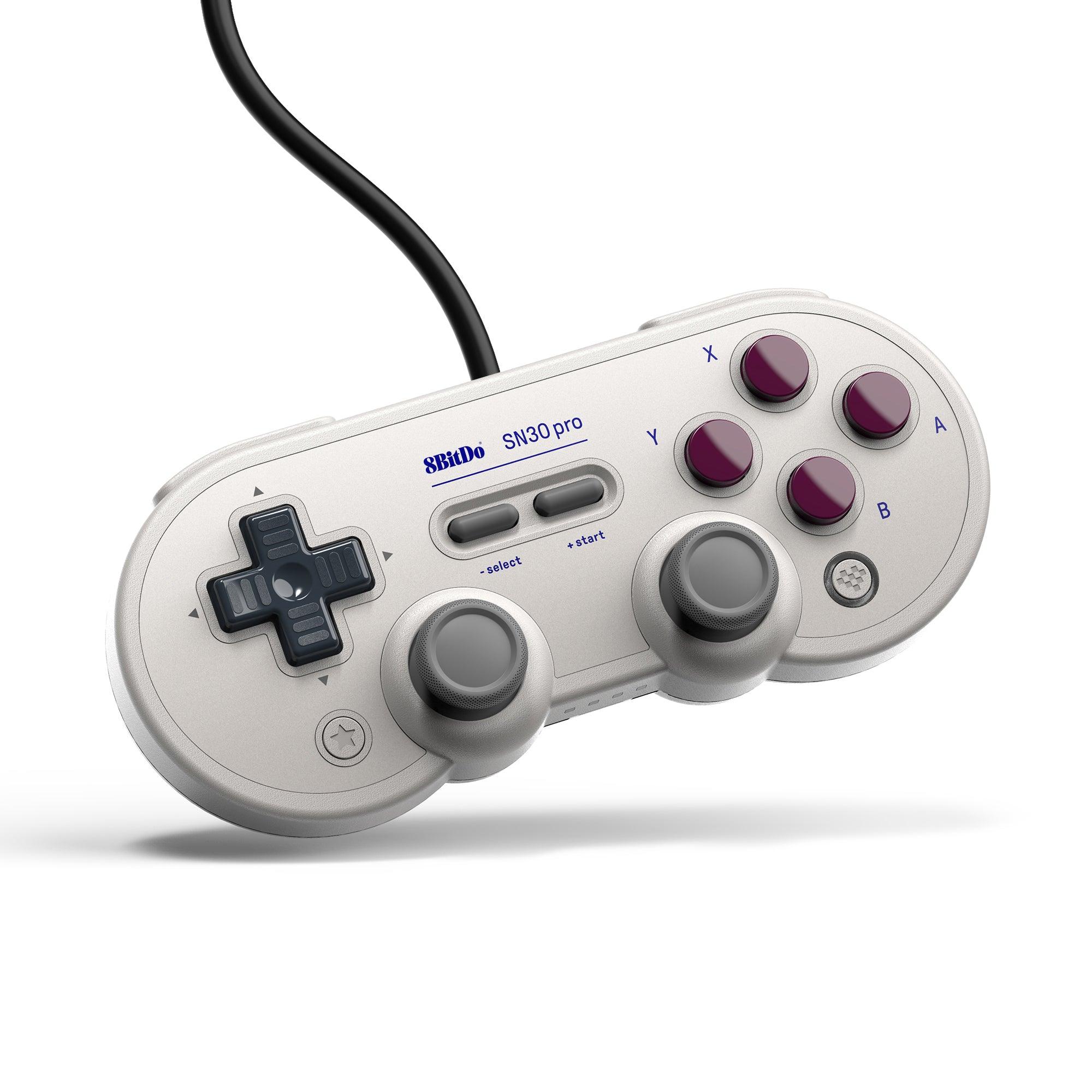 8BitDo SN30 Pro Wired Controller - Controller Edition for Supported Gaming Platforms
