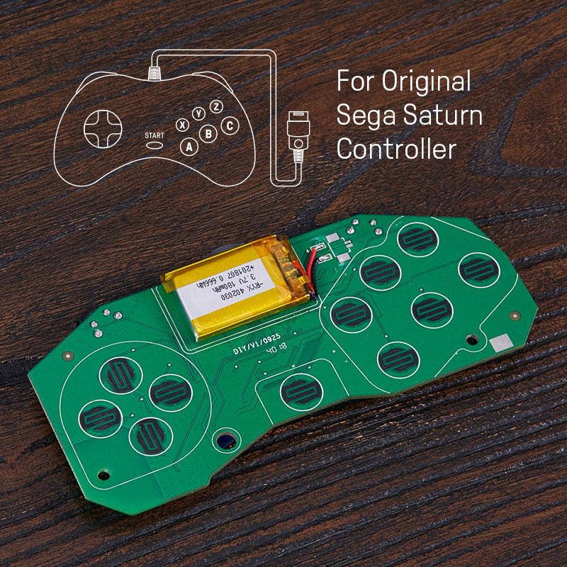 8BitDo Mod Kit for Original Sega Saturn Controller - Modification Kit for the Listed Classic Controller