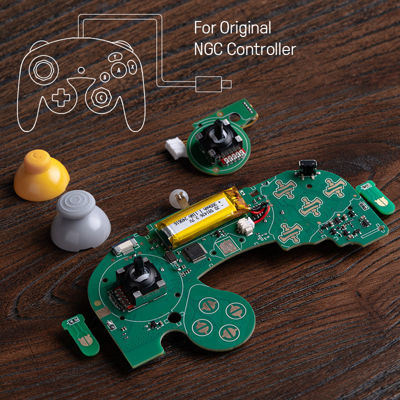 8BitDo Mod Kit for Original NGC Controller - Modification Kit for the Listed Classic Controller