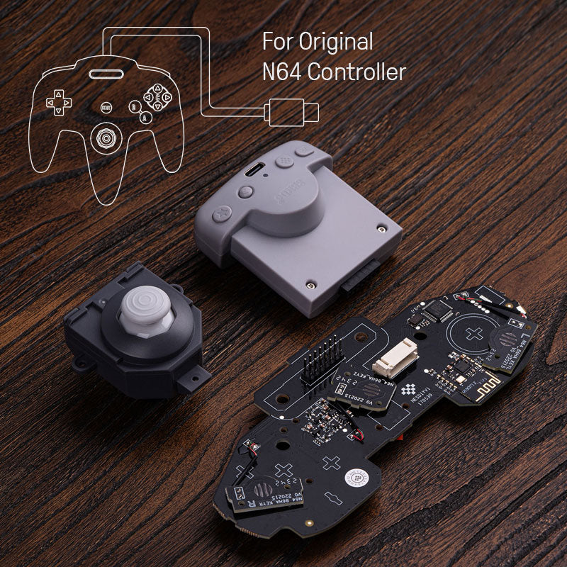 8BitDo Mod Kit for Original N64 Controller - Modification Kit for the Listed Classic Controller