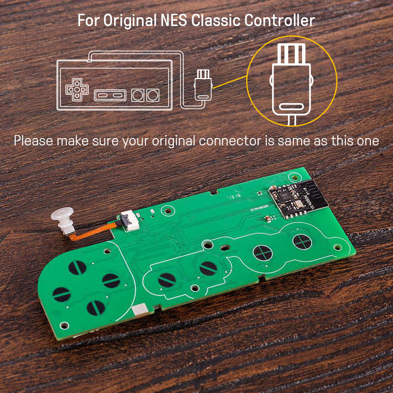 8BitDo Mod Kit for NES Classic Edition Controller (Classic) - Modification Kit for the Listed Classic Controller