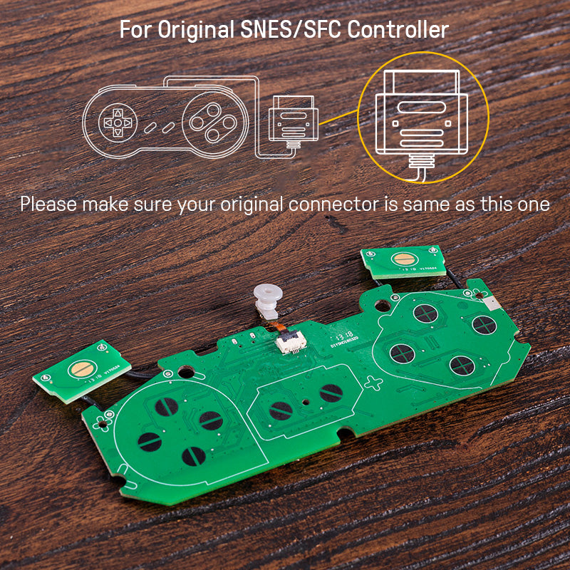 8BitDo Mod Kit for Original SNES/SFC Controller（Original） - Modification Kit for the Listed Classic Controller